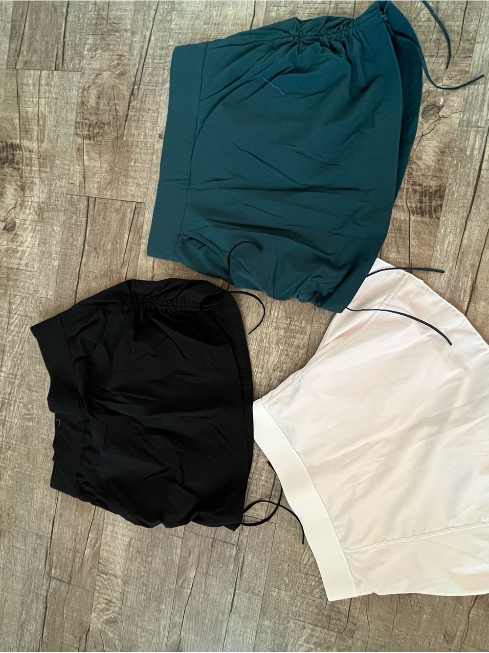 Columbia Athletic Skorts Trio in Teal, Black & White